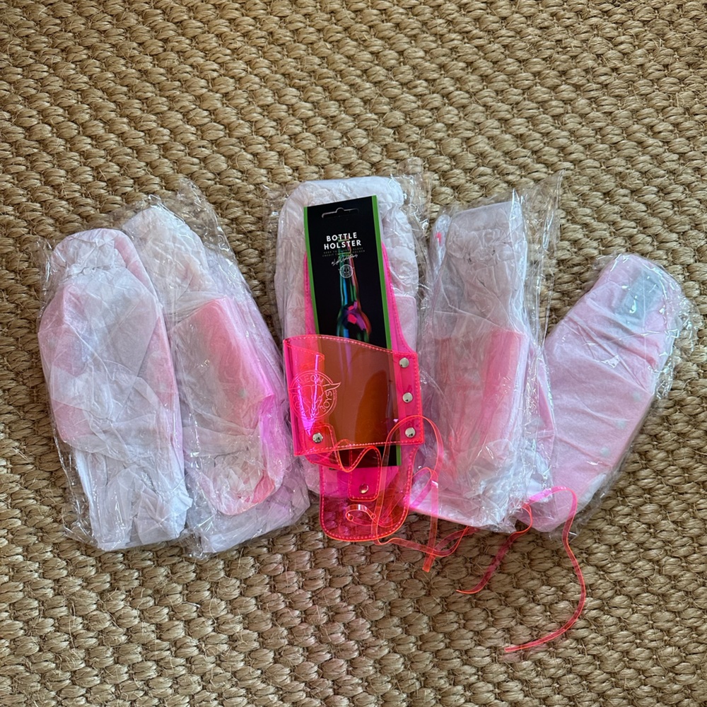 Neon Cowboys Pink Bottle Holsters